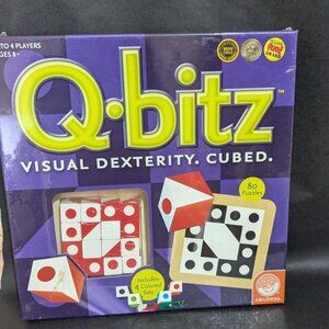 Q-Bitz Visual Dexterity Cubed Game - MindWare Qbitz - NEW SEALED